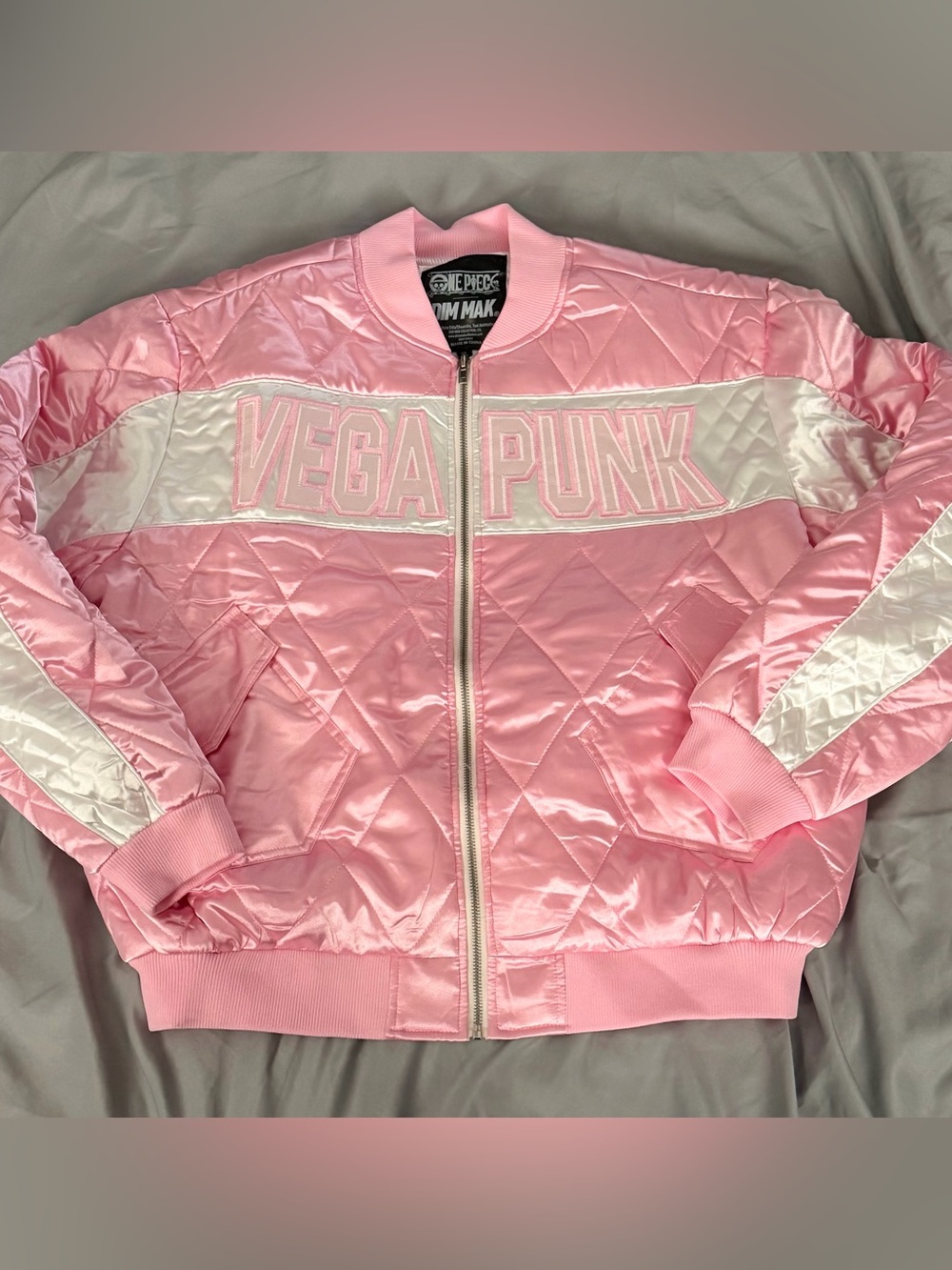 DIM MAK ONE PIECE PINK VEGAPUNK JACKET IN XL (PURCHASED FROM STEVE AOKI)